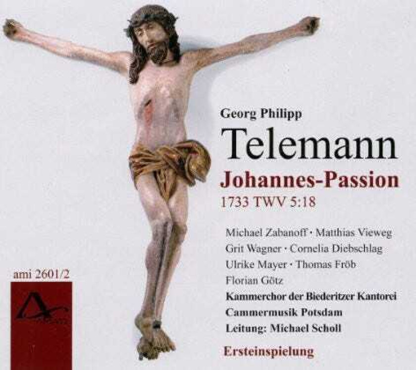 Michael Scholl Johannes Passion CD