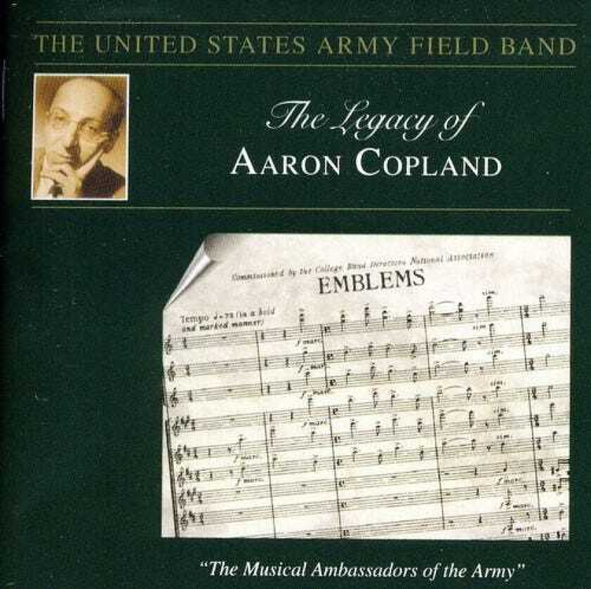 United States Army Field Band Legacy Of Aaron Copland: Emblems CD