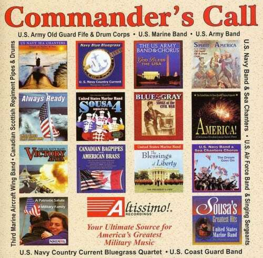 Diverse Artister Commanders Call CD