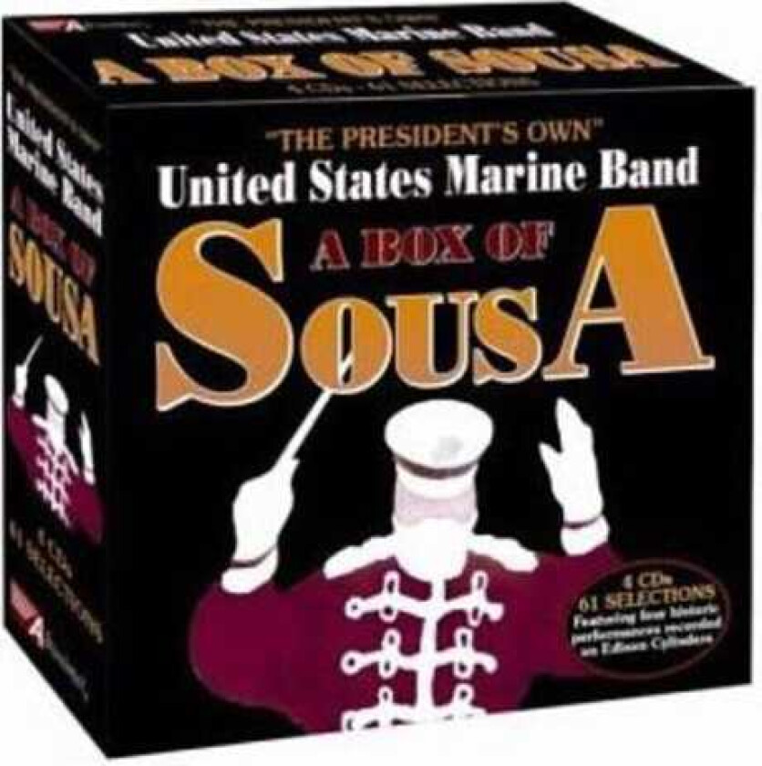United States Marine Band Box Of Sousa CD