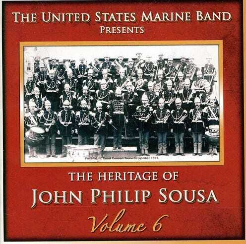 United States Marine Band Heritage Of John Philip Sousa 6 CD