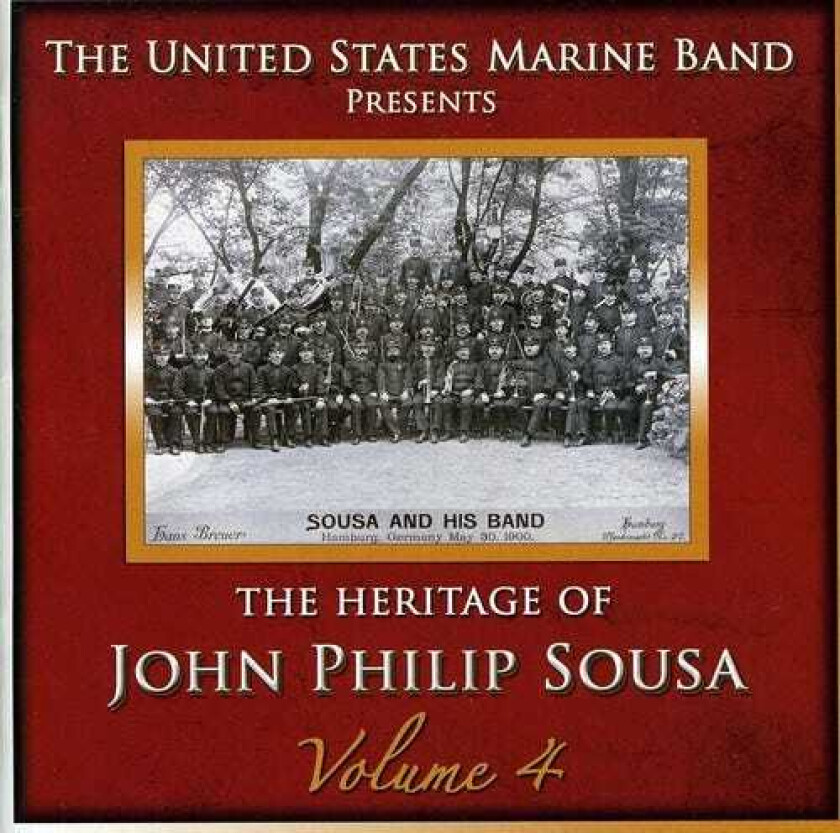 United States Marine Band Heritage Of John Philip Sousa 4 CD