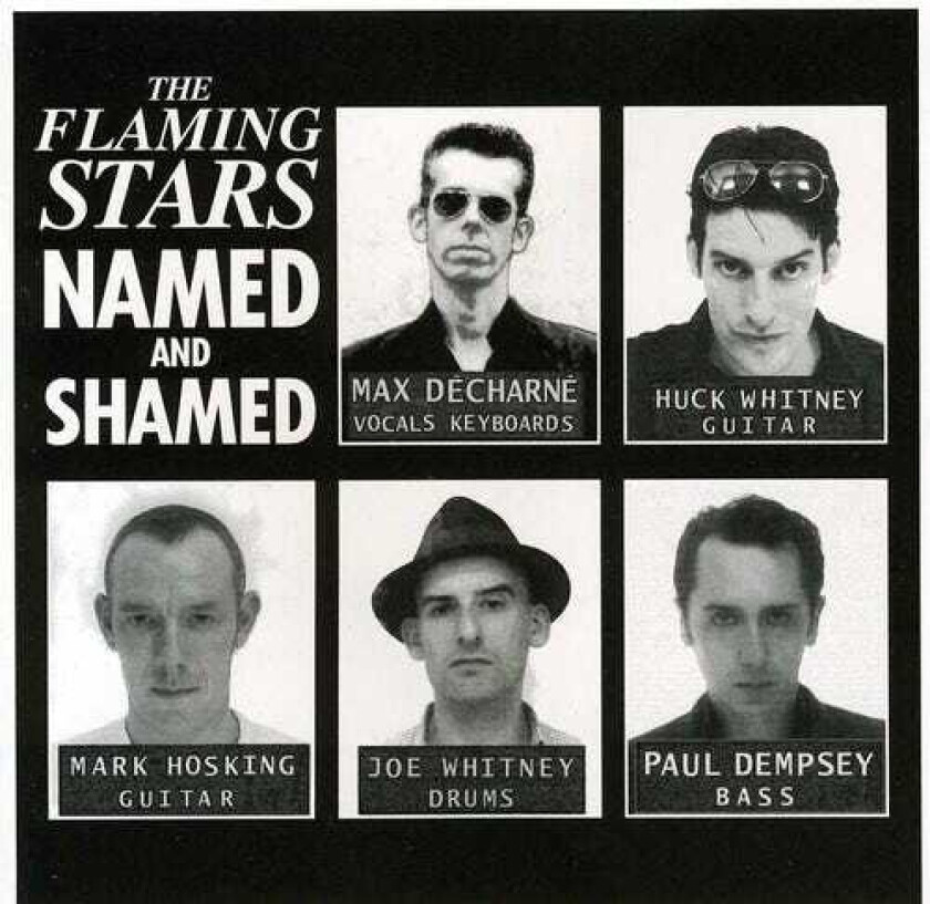 The Flaming Stars Named & Shamed CD