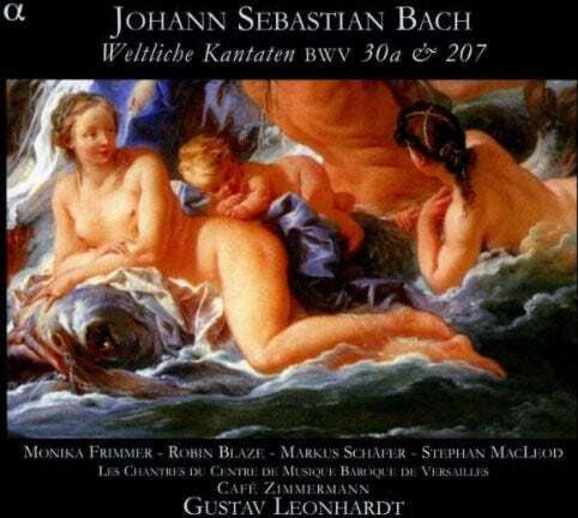 Gustav Leonhardt, Chantres Du Centre De Musique Baroque De Versailles, Markus Schafer, Monika Frimmer, Robin Blaze, Stephan MacLeod Secular Cantatas CD