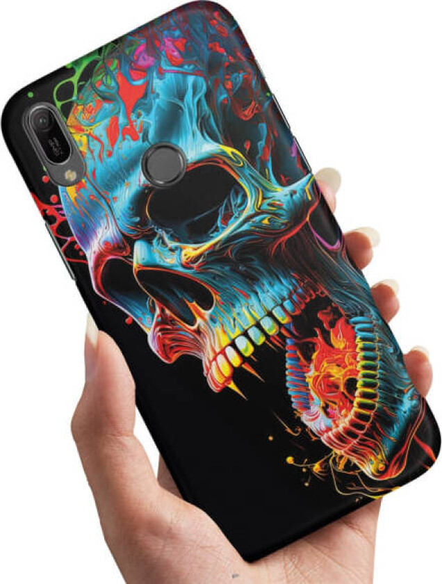 Xiaomi Redmi Note 7 - Deksel/Mobildeksel Skull