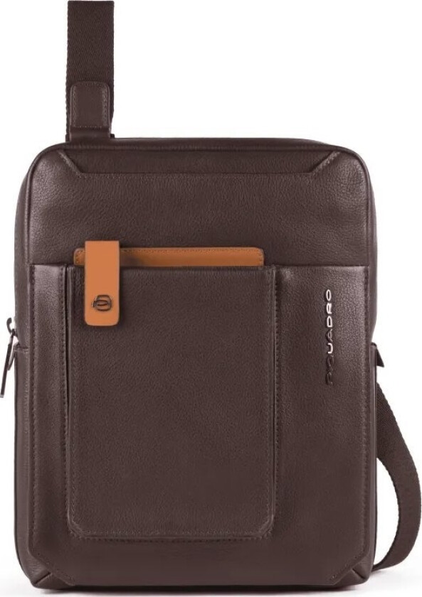 Tallin, Leather, Small, Crossbody Bag, Brown, Ca1816w108, 21.5 X 27 X 7 Cm, For Men For Men