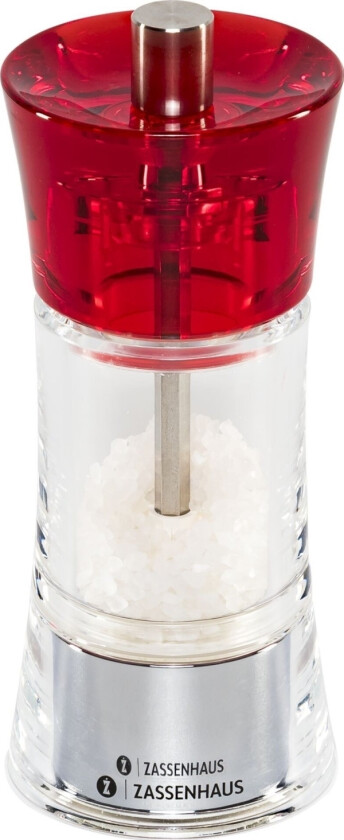 Saltkvern Aachen Akryl, Rød, 14 Cm