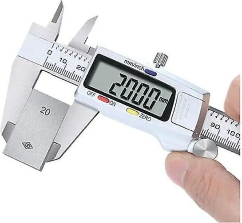 Vernier caliper i rustfritt stål elektronisk digital caliper