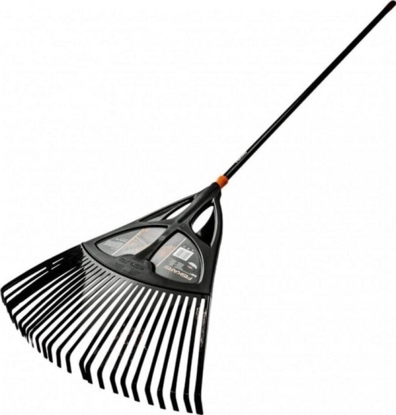 Fan Rake Fiskars Solid, 27 Teeth, 174 X 65 Cm
