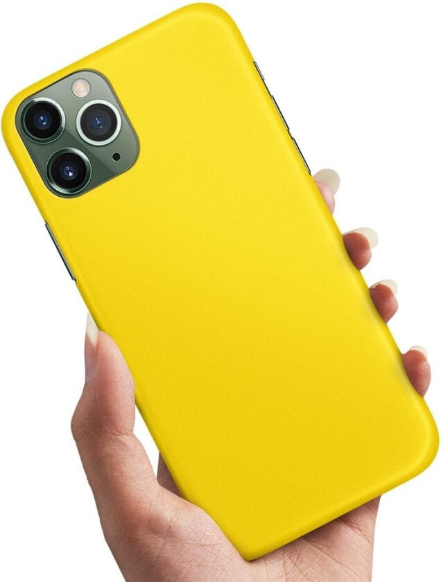 iPhone 11 Pro Max - Deksel/Mobildeksel Gul