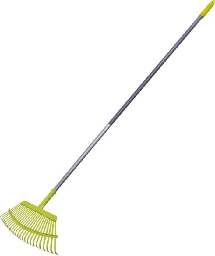 Steel Leaf Rake, Flat 25T, Alu Handle 1630Mm.
