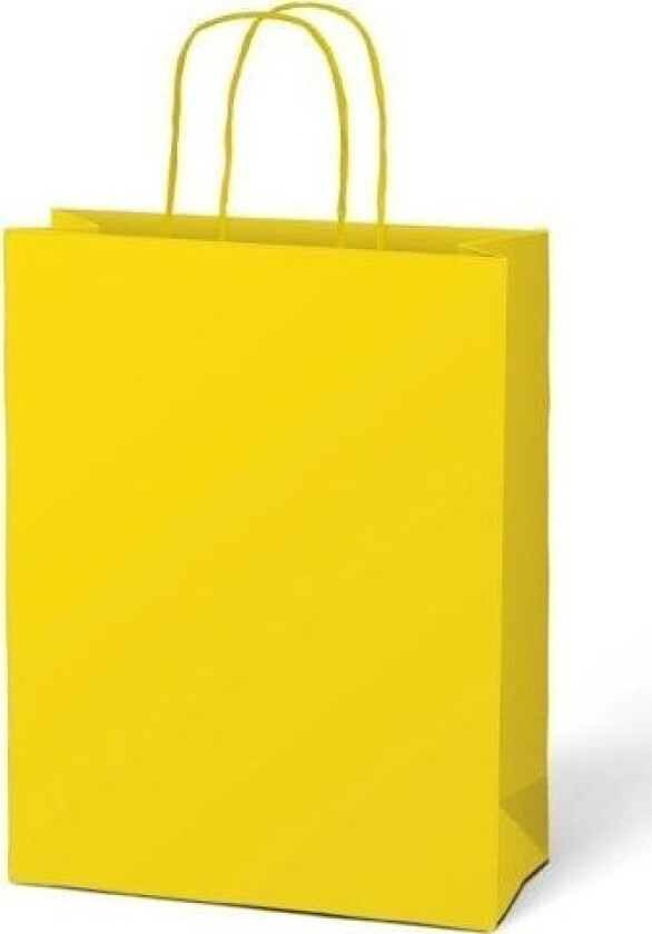 Mfp Papir Gavepose T4 Kraft 180X230x100 Gul 5251222