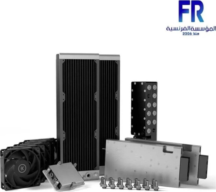 Ek Water Blocks Ek-Pro Qdc Kit 2Xp360 1Xsp5 2Xrtx 4090 - Sett For En Komplett Cpu-Vakuumkrets - 2X 360 Mm Radiatorer - Ek-Pro Kjøler - Sterk D5 Pumpe