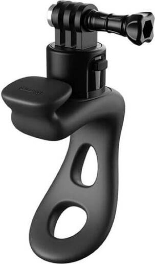 multifunctional silicone mount for sports cameras (black)