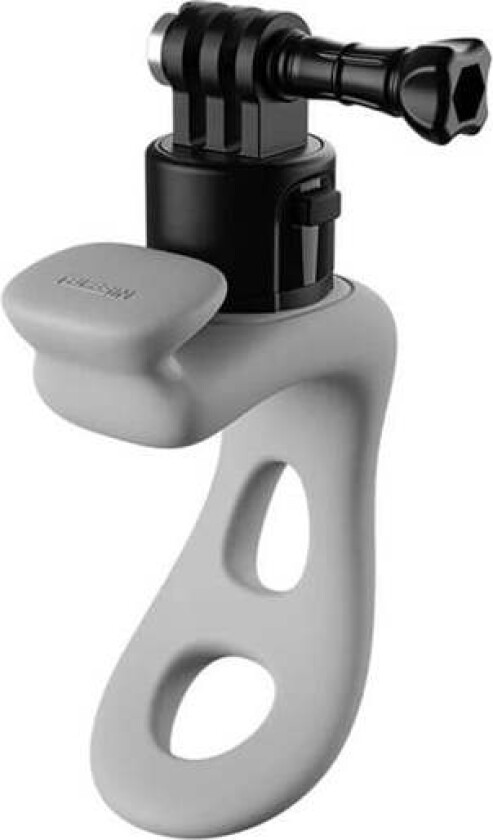 multifunctional silicone mount for sports cameras (gray)