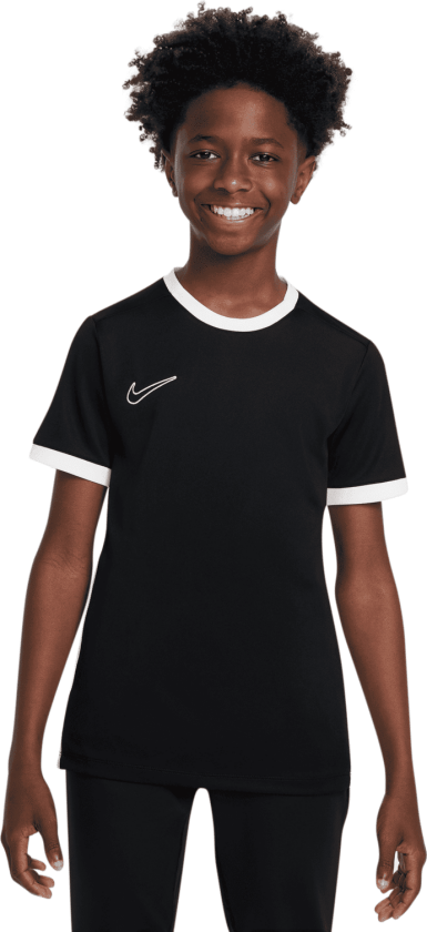 Dri-FIT Academy 25 Top Short Sleeve, fotballtrøye, barn BLACK/WHITE