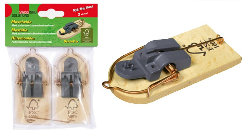 Bilde av SUPERCAT MUSEFELLE TRE 2PK