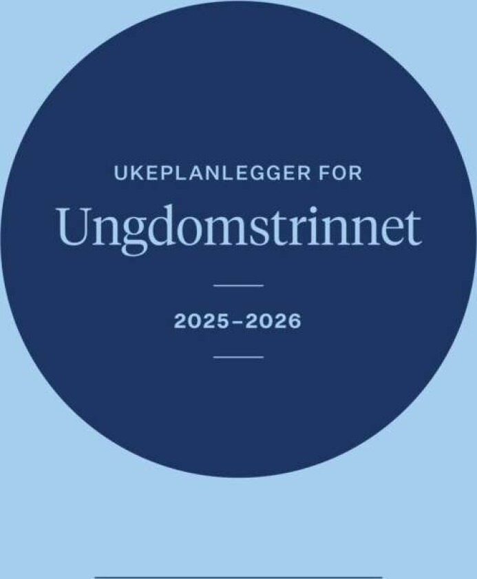 Ukeplanlegger for ungdomstrinnet 2025-2026