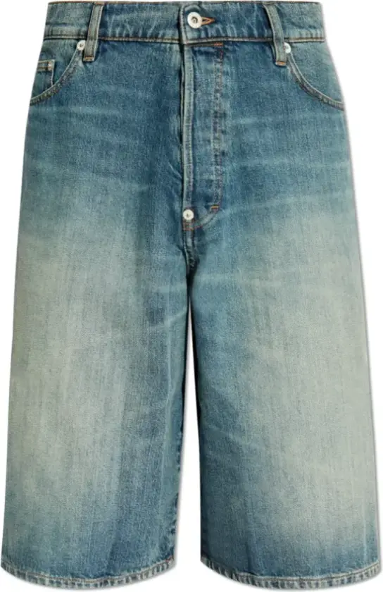 Herre, Shorts, Blå, W34