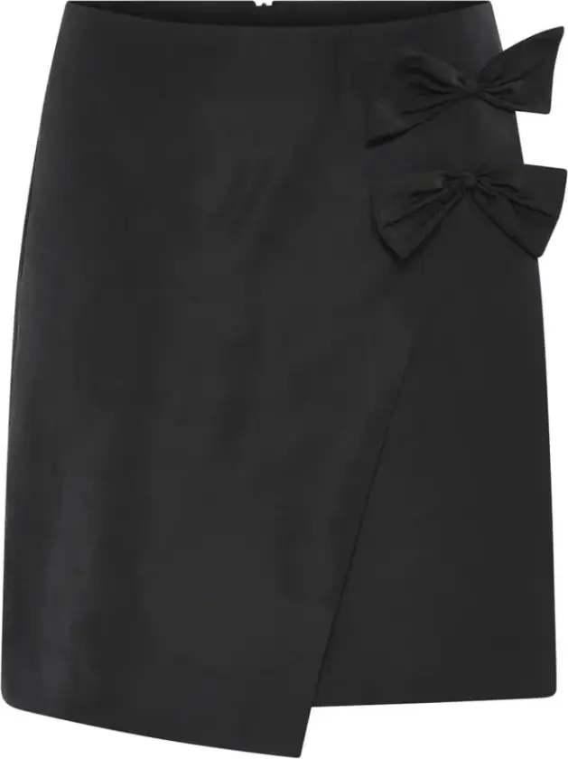 Dame, Skjørt, Svart, XL