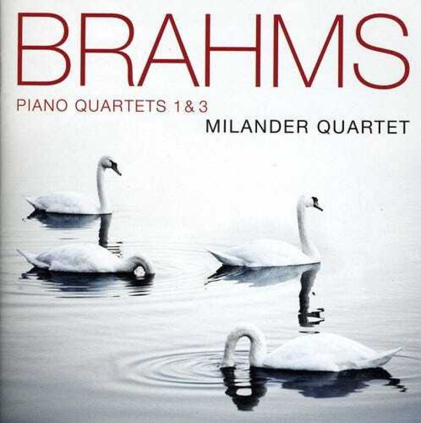 MILANDER QUARTET Piano Quartets 1 & 3 CD