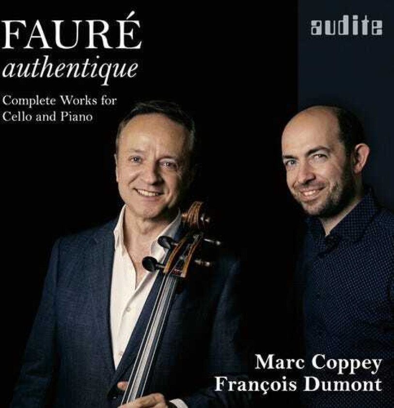 Marc Coppey Faure Authentique Complete Works For Cello CD