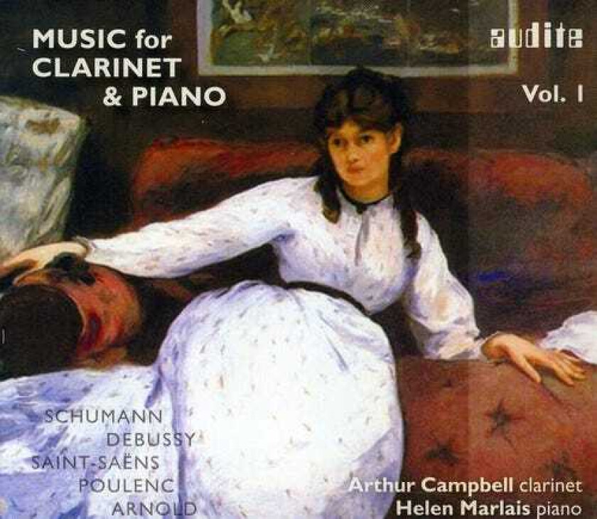 Arthur Campbell, Helen Marlais Music For Clarinet & Piano CD