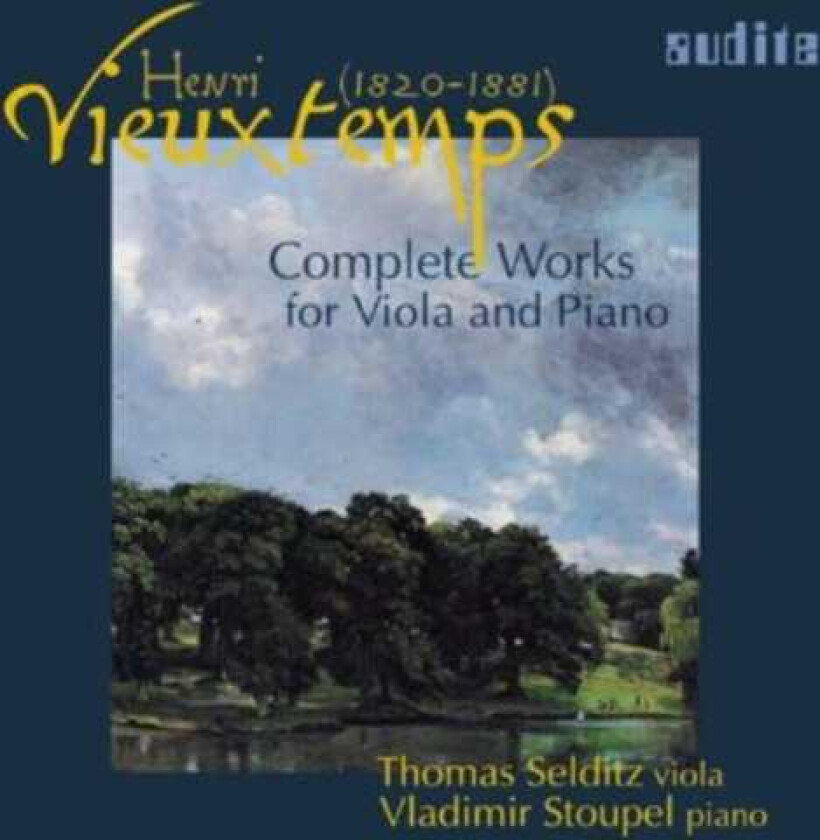Thomas Selditz, Vladimir Stoupel, HENRI VIEUXTEMPS Complete Works For Viola & Piano CD