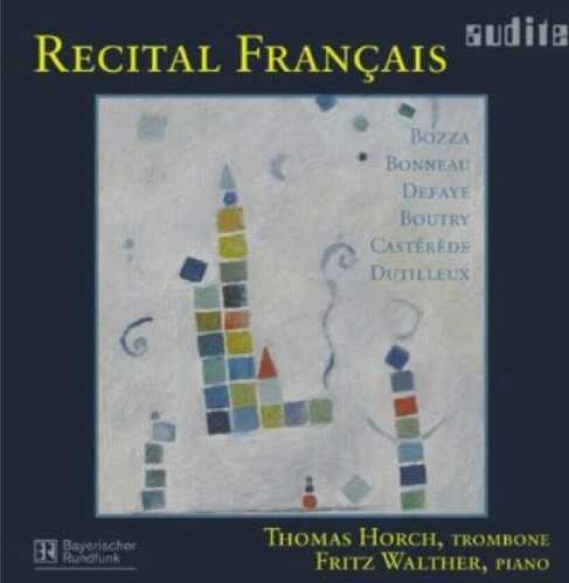 Thomas Horch, Fritz Walther, Eugène Bozza, Jacques Castérède, Jeanmichel Defaye, Paul Bonneau, Roger Boutry Recital Francais: Music For Trombone & Piano CD