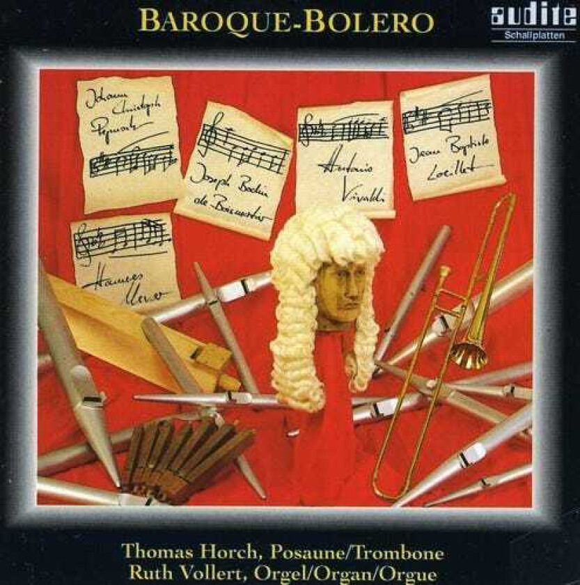 Thomas Horch, Hannes Meyer, Jeanbaptiste Loeillet (of London) Baroque Music For Trombone & Organ CD