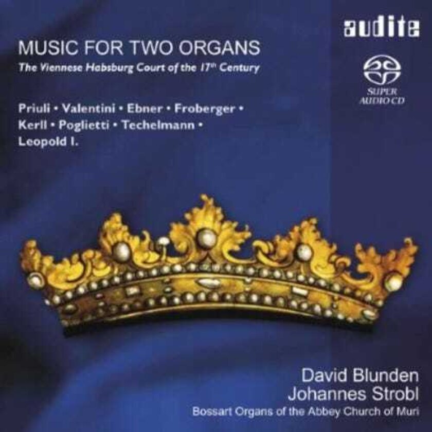Johannes Strobl, David Blunden, Alessandro Poglietti, Giovanni Priuli, Giovanni Valentini, Gregorian Chant Music For Two Organs CD