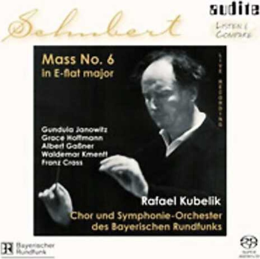 Rafael Kubelík, Albert Ga Ner, Albert Gaßner, Bavarian Radio Chorus, Franz Crass, Grace Hoffmann, Gundula Janowitz, Waldemar Kmentt Mas 6 In Eflat Major CD