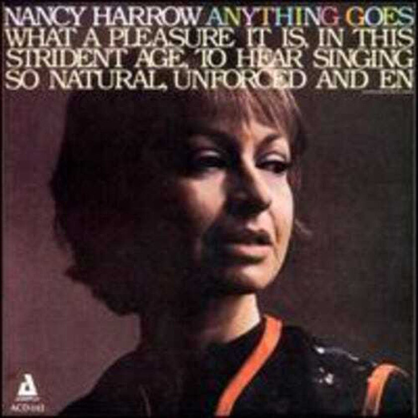 Nancy Harrow Anything Goes CD