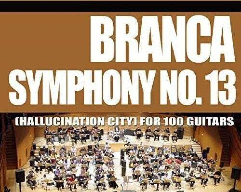 Glenn Branca Symphony 13 (hallucination City) For 100 Guitars CD