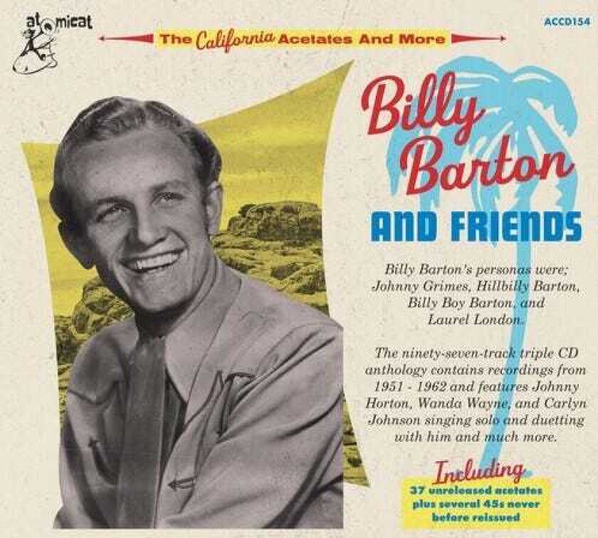 Billy Barton Billy Barton And Friends CD