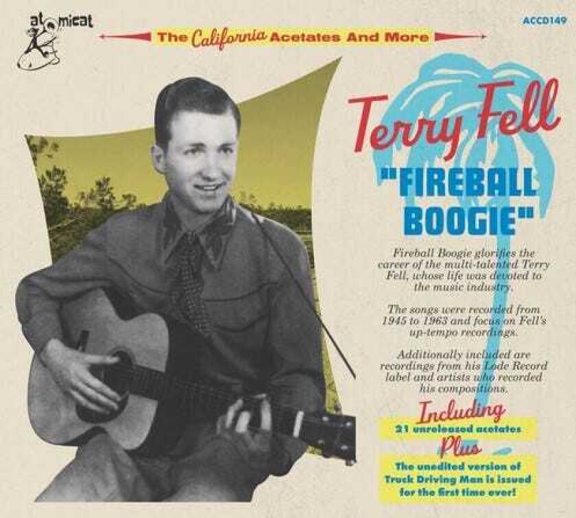 Terry Fell Fireball Boogie CD