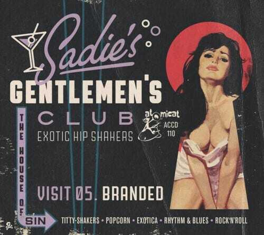 Diverse Artister Sadie's Gentlemen's Club V5: Branded CD