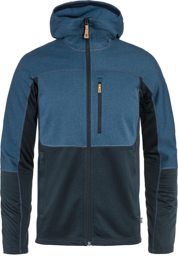 Men's Abisko Trail Fleece S, Indigo Blue-Dark Navy
