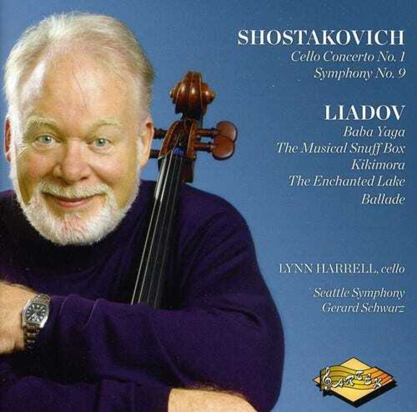Seattle Symphony Orchestra, John Cerminaro, Lynn Harrell, Anatol Lyadov Lynn Harrell Plays Shostakovich & Liadov CD