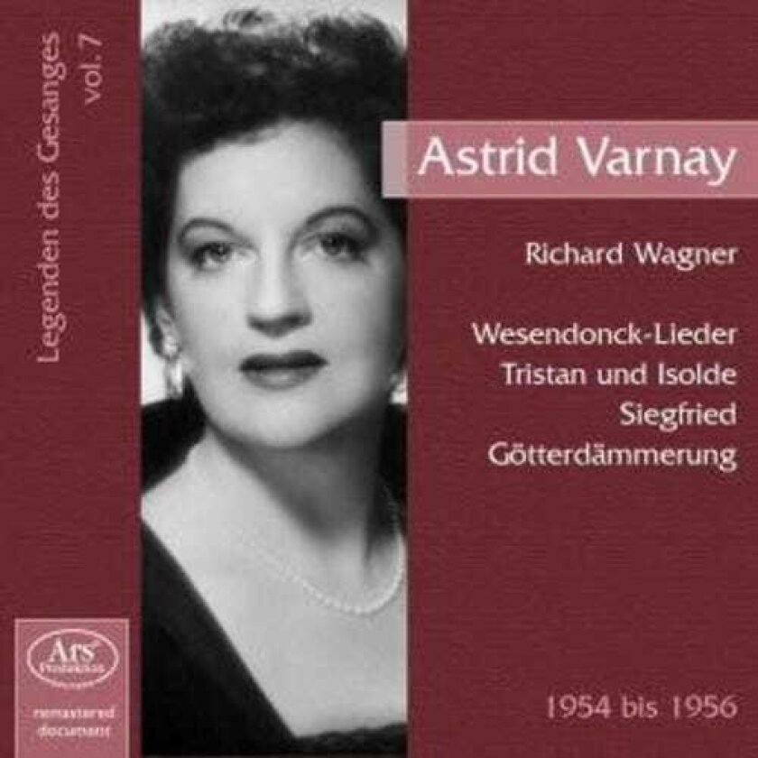 Astrid Varnay, Hertha T Pper, Wolfgang Windgassen Legends Of Song Astrid Varnay 7 CD