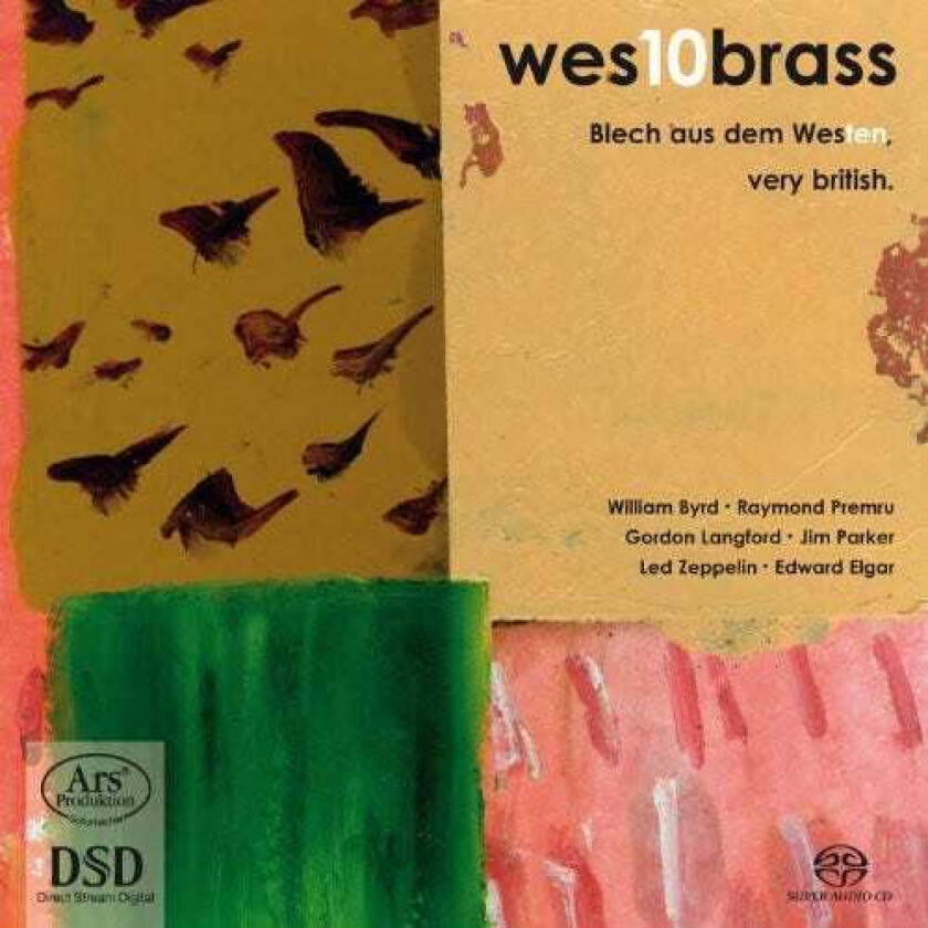Ensemble West10brass, Harry Ries, Gordon Langford, Irish Traditional, Jim Parker, Jimmy Page Brass From The West CD
