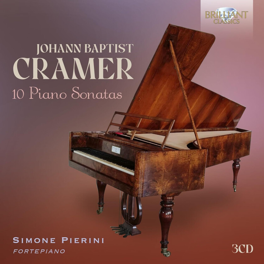 Simone El Oufir Pierini Cramer: 10 Piano Sonatas CD
