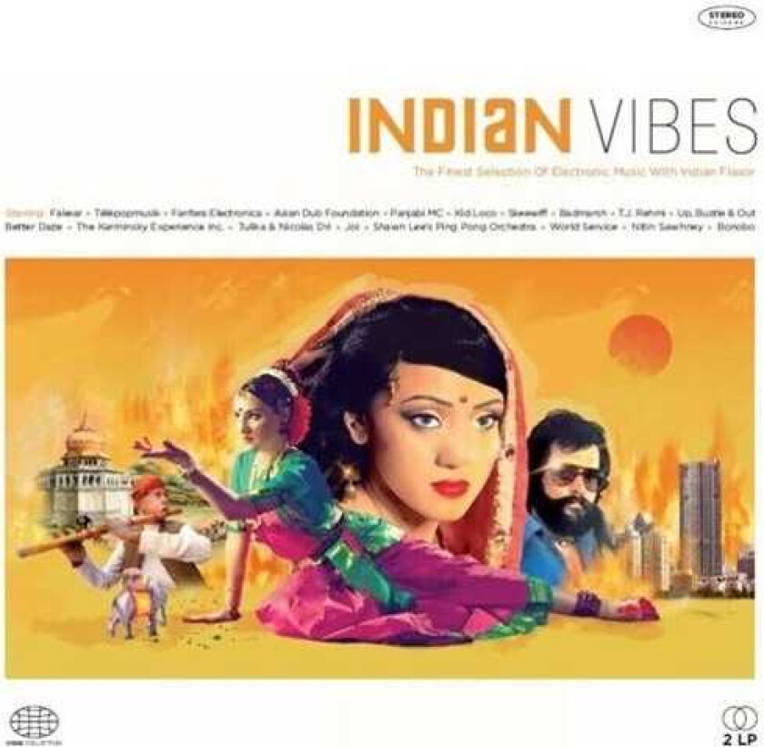 Diverse Artister Indian Vibes LP/Vinyl