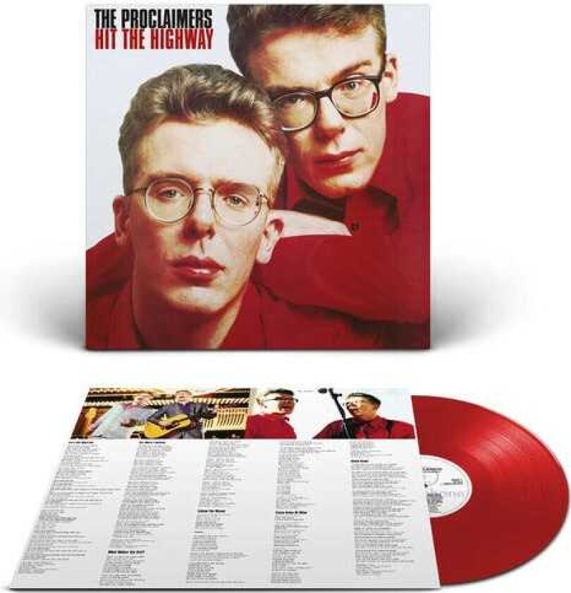 The Proclaimers Hit The Highway Limited Edition LP/Vinyl