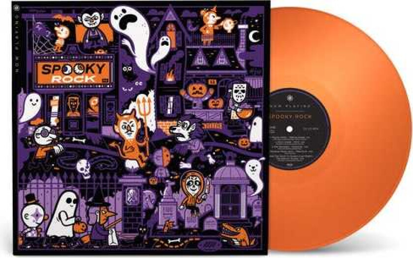 Diverse Artister Now Playing: Spooky Rock LP/Vinyl