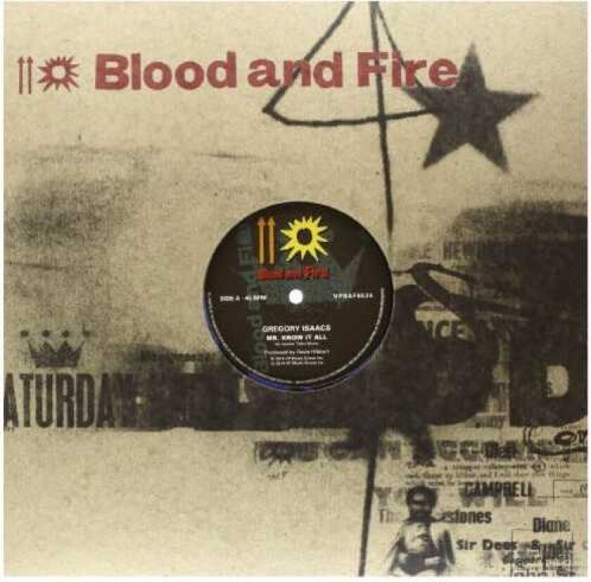 Gregory Isaacs Mr Know It All LP/Vinyl