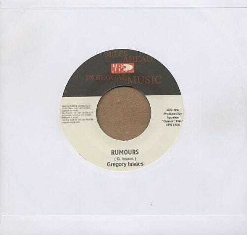 Gregory Isaacs Rumours LP/Vinyl