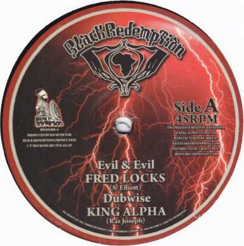 Fred Locks Evil & Evil / Stay Away LP/Vinyl