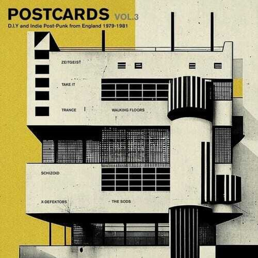 Diverse Artister Postcards 3: Diy & Indie Postpunk From / Var LP/Vinyl