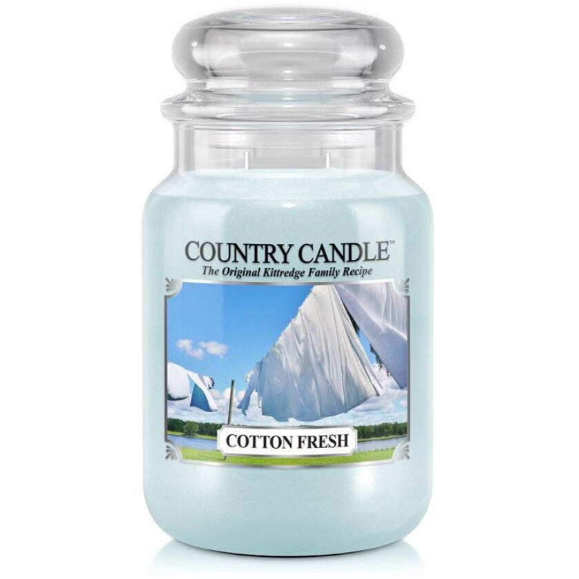 Cotton Fresh Scented Candle 680 g